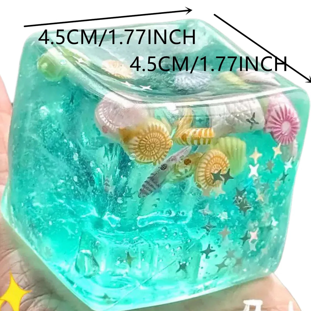 Squishy Cube Océan - Sensoriel