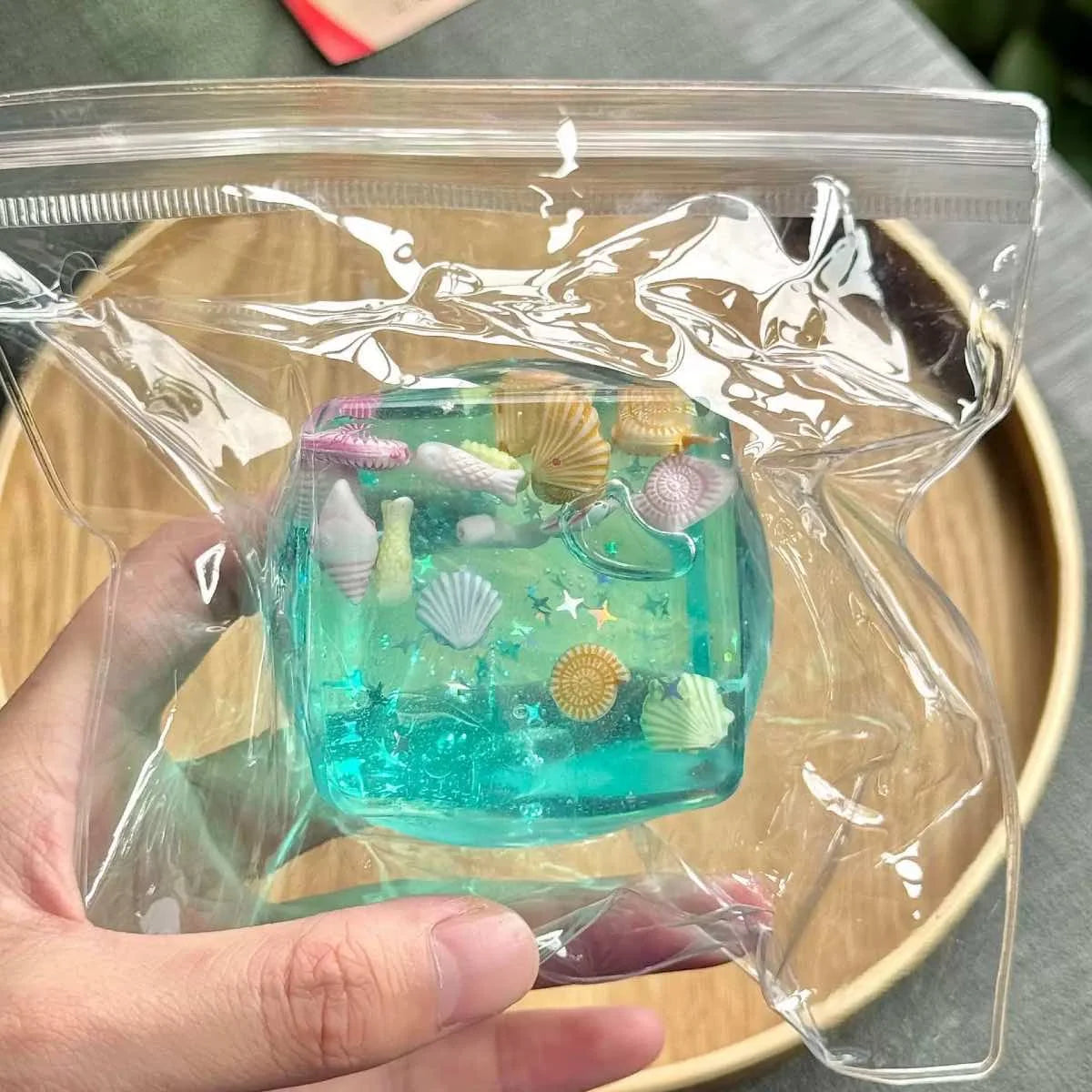 Squishy Cube Océan - Sensoriel