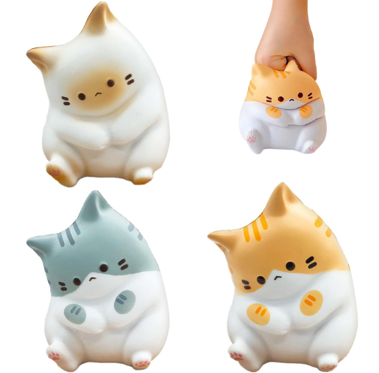 Squishy Chat - Doux et Mignon